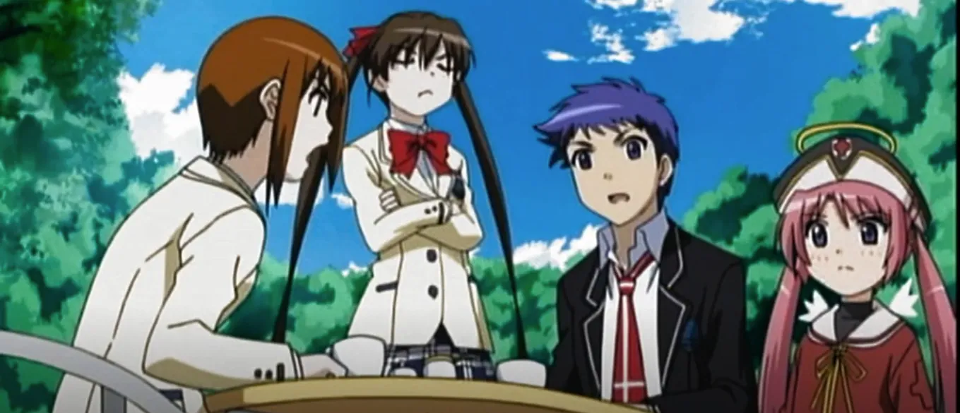 Naoto and the burning energy contract with the Android Nagi