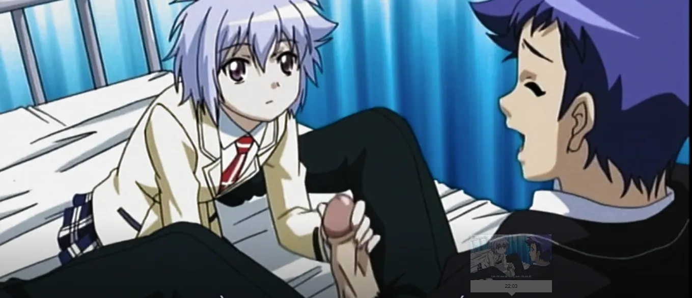 Naoto and the burning energy contract with the Android Nagi