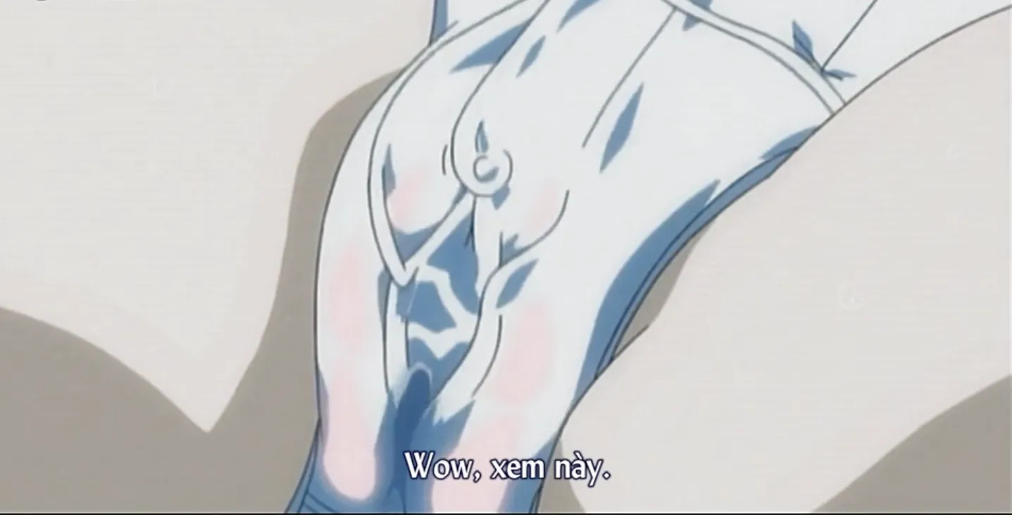Naoto fucks robot girl Nagi to save Rika from Misty Mei