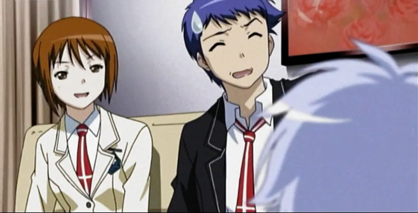 Naoto fucks robot girl Nagi to save Rika from Misty Mei