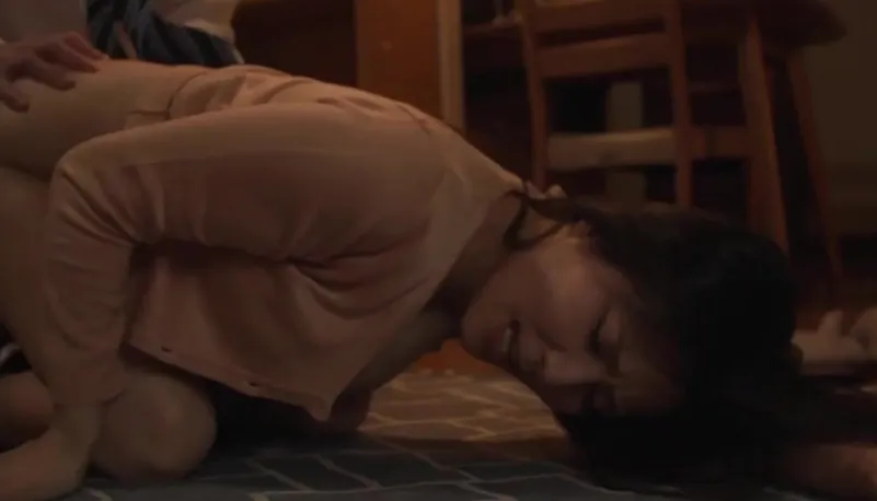 Moonlit Night Coworker seduces a married woman while her husband is drunk