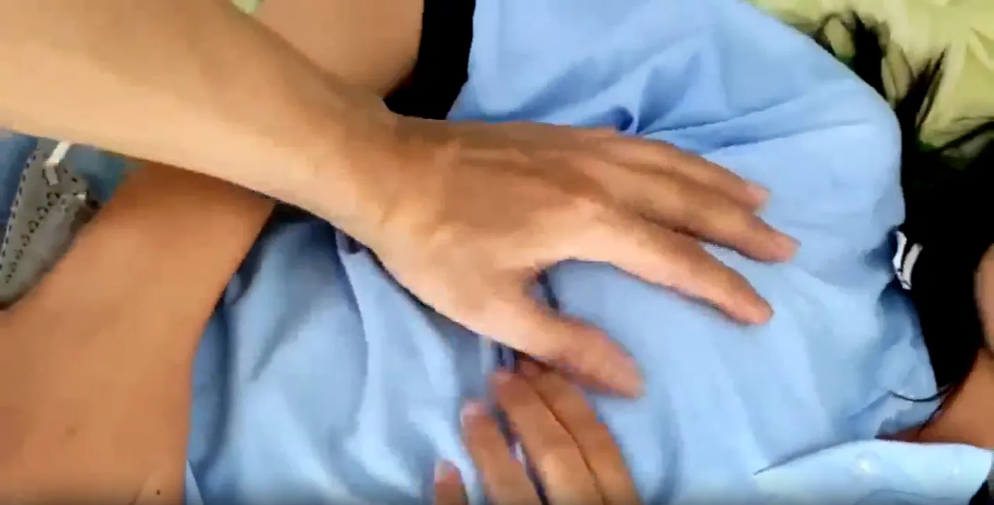 Teen couple from Tien Giang practicing adult things
