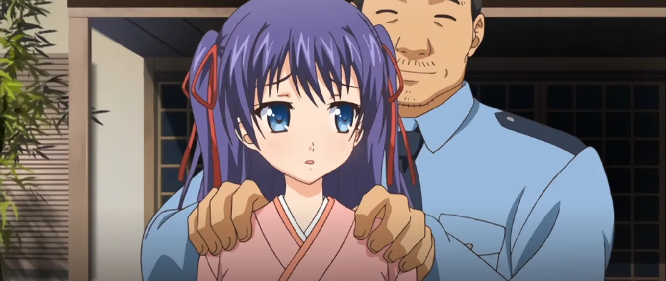 Iori and the burning protection contract at Tsubaki Inn