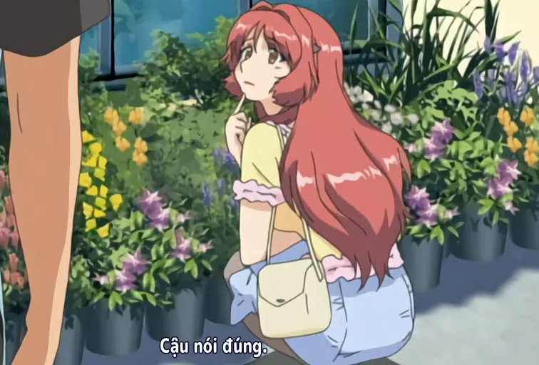 Love blossoms blooming in a lonely flower shop while the older brother is away