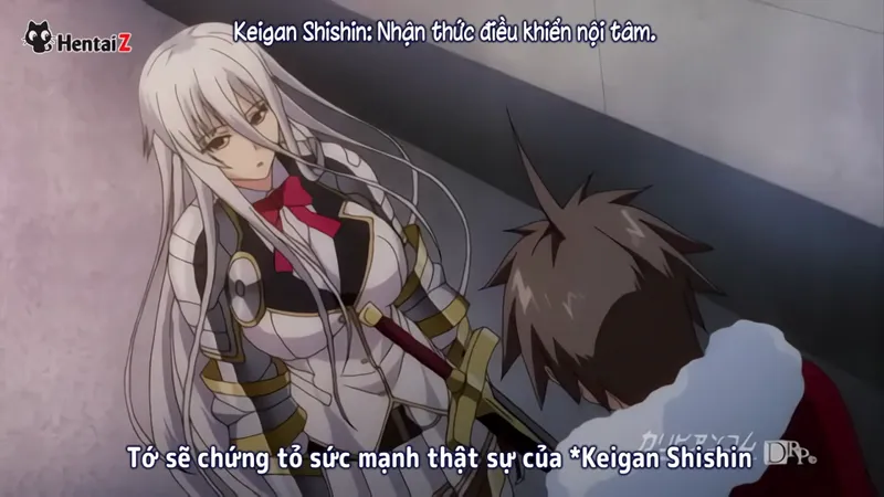 When the female knight loses her heart