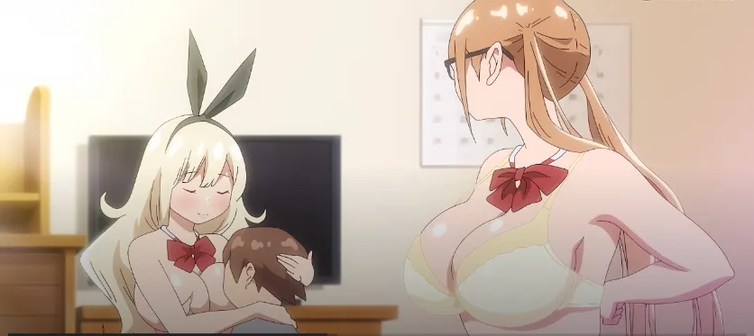 Lucky Guy Seduced by Two Classmates