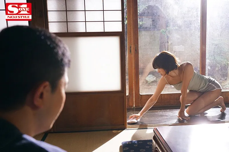 The gamer youth and the lustful neighbor during a burning summer