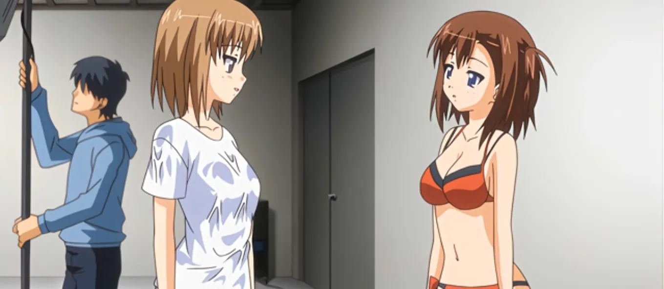 Teacher Takashi and the burning service contract with two young models