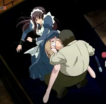 The Detective and the Mysterious Mistress in the Manor