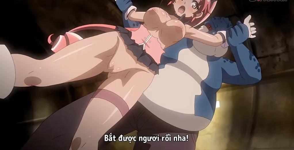 Magical warrior Lyristia gets groped and fucked hard by demon