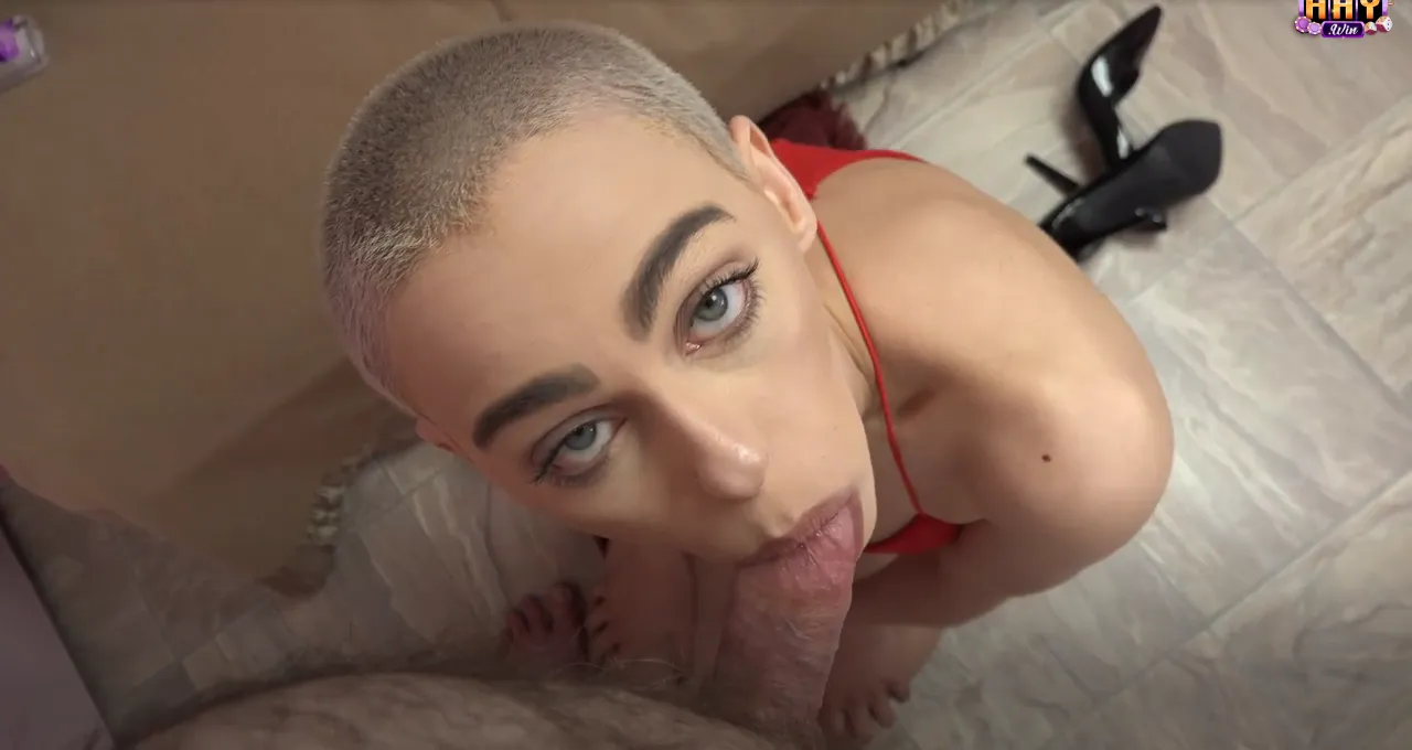 The Rebellious Charm of a Short Haired Beauty
