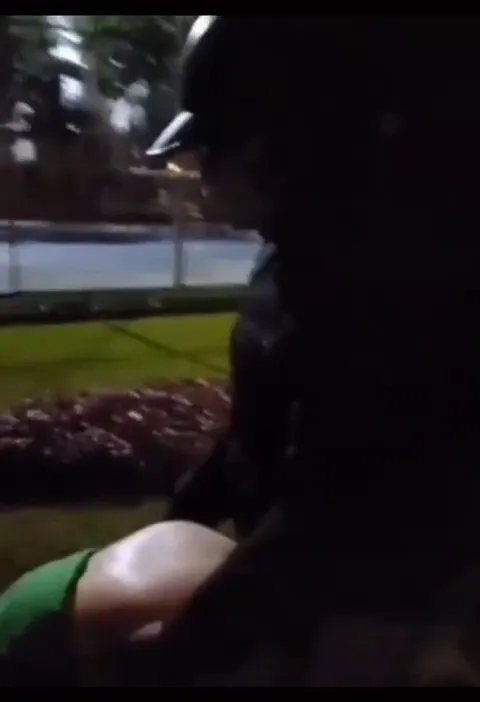 Late night Grab ride and the park encounter