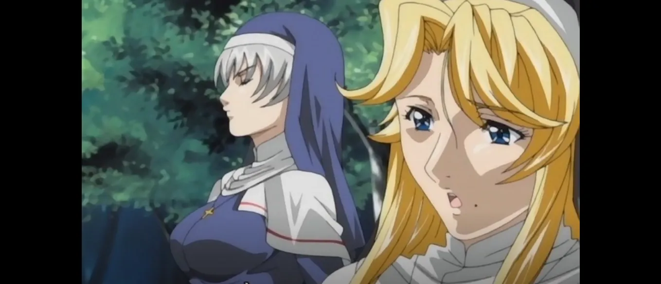 Rosaria and the burning redemption contract to protect the villagers