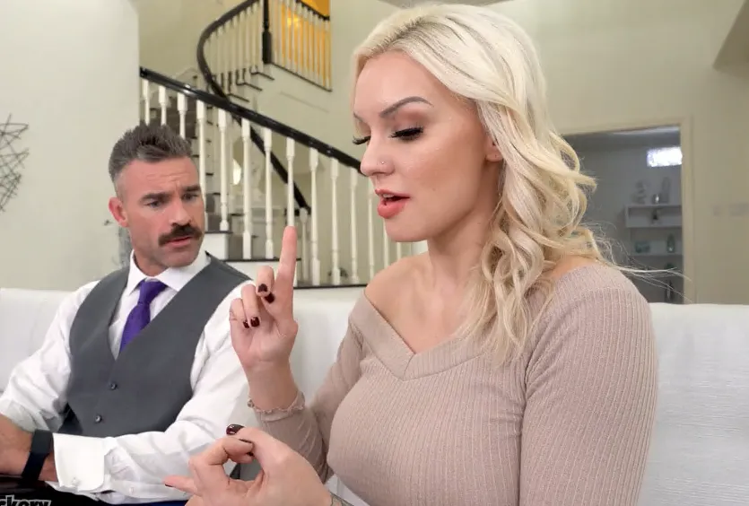 Kenzie Taylor is getting divorced and hired a paralegal to fuck her