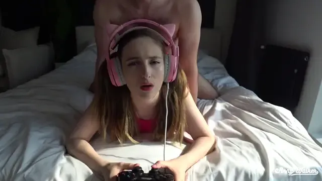 The brother sleeps with his gaming-obsessed sister