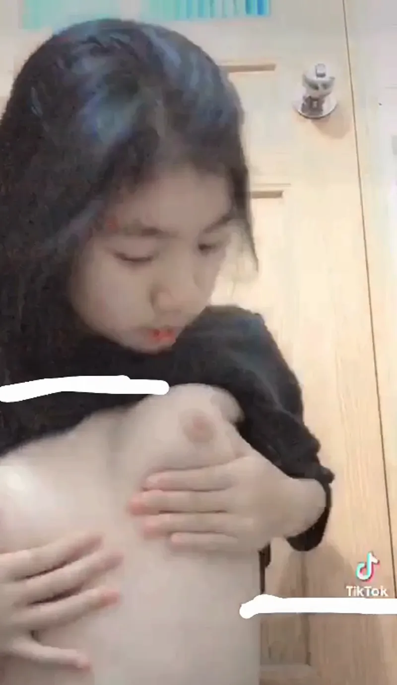 Cute Girl Films Herself Showing Off Her Chest