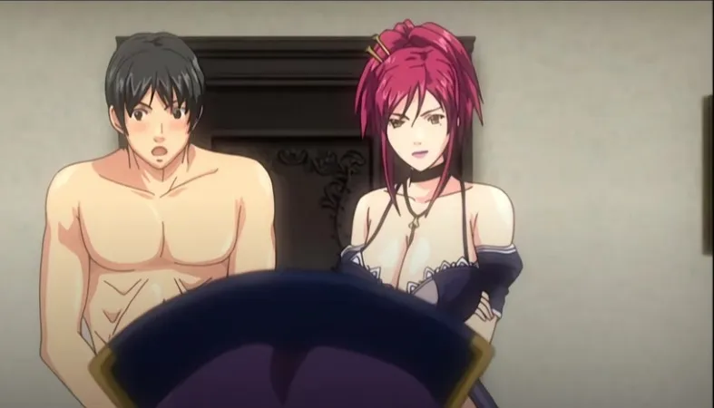 When beauty Marie explodes her instincts with the new servant