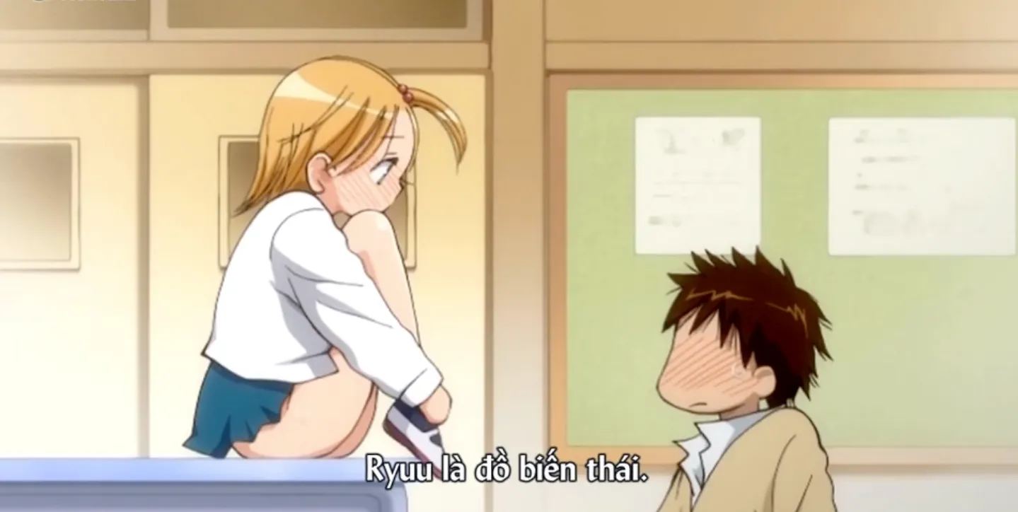 Schoolgirl Ema Yoshikawa invites her junior for wild raw sex