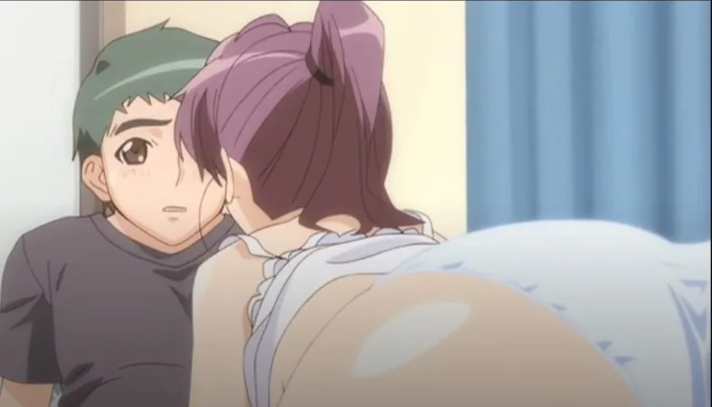 Ryuichi and the shelter contract at the burning girls hotel