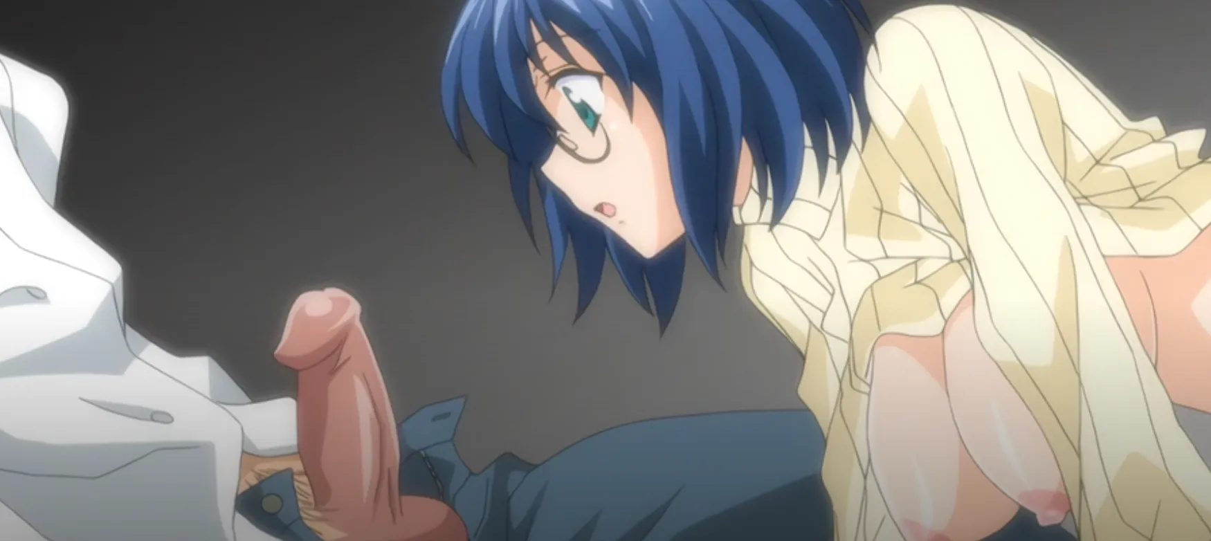 Yuuma and the special tutor contract in Rikos private room