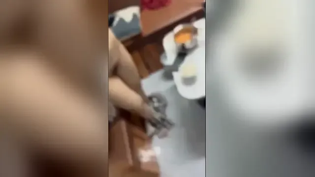 The young couple records their extremely pleasurable sex