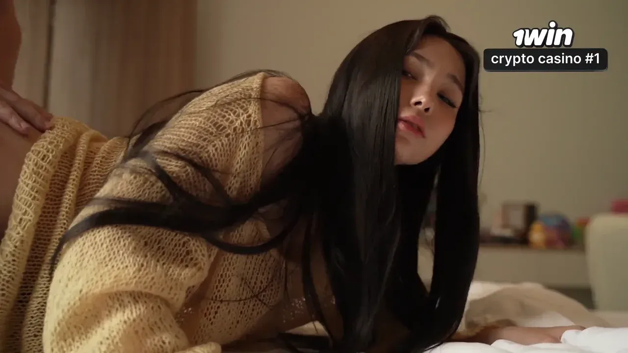 A Russian Asian Woman is Shy before having Sex after School