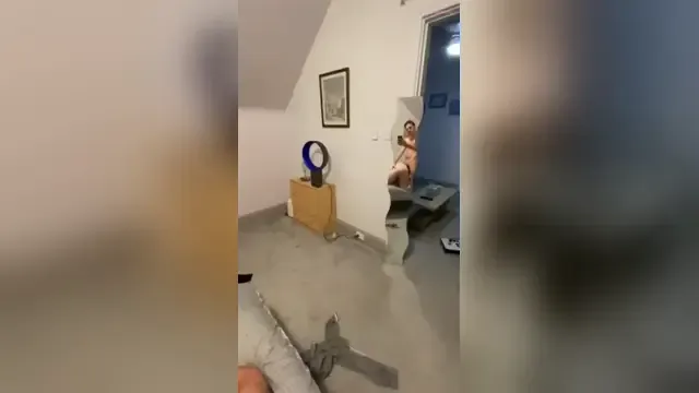 Young man with a big dick doggy style with the round-butt sister