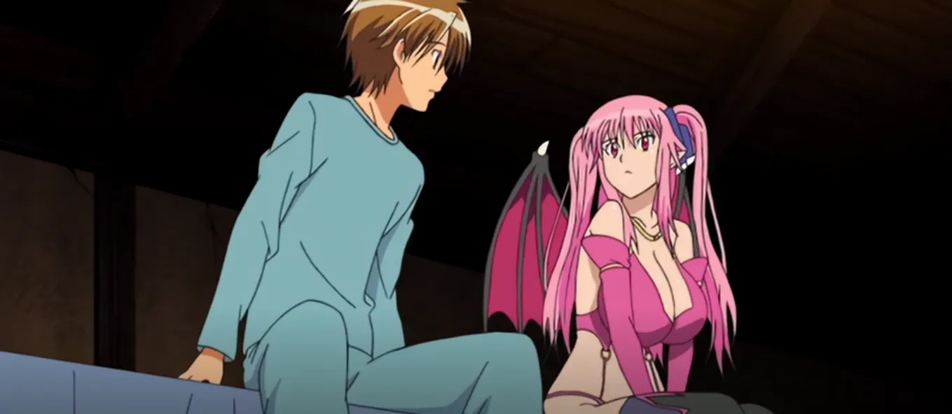 Yuuto and the burning sacrifice contract at the vampire mansion