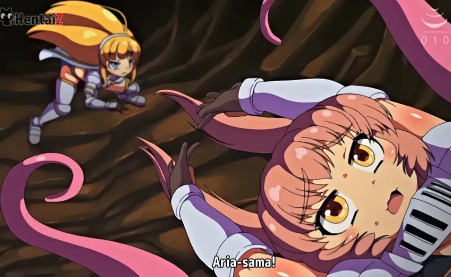The female knight Aria was raped by a monster