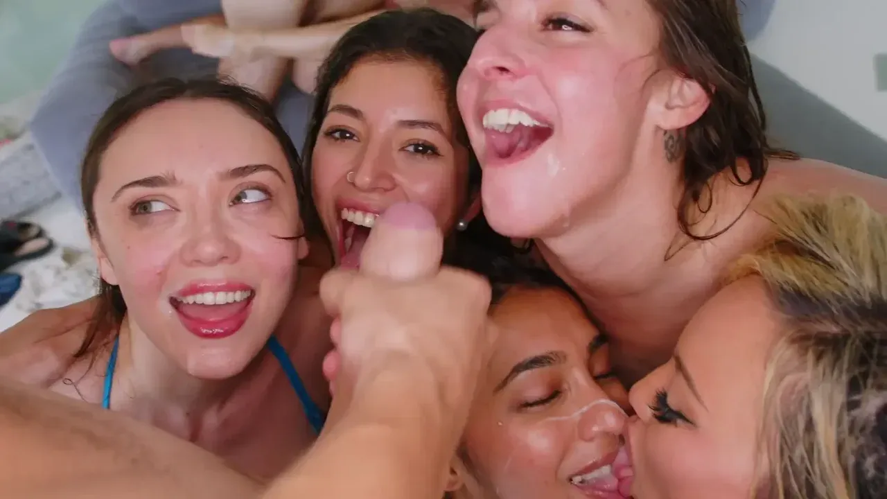 Wild Twister Play Escalates to Massive Orgy
