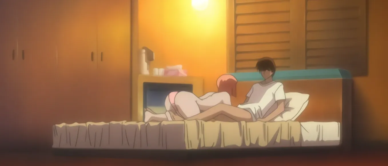 Kazushi and the burning teasing contract with his best friends mother