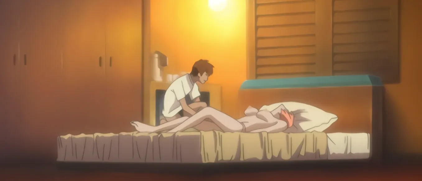 Kazushi and the burning teasing contract with his best friends mother