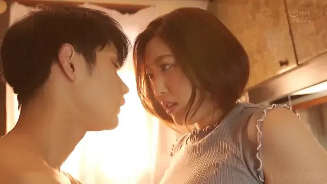 The slutty mother seduces her sons friend