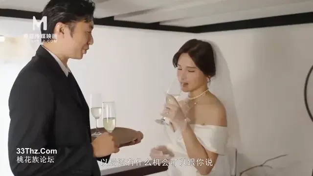 Fucking the bride one last time on the wedding day