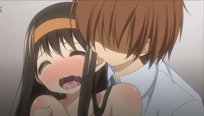 Konoka and the burning apology contract with Teacher Kaneko