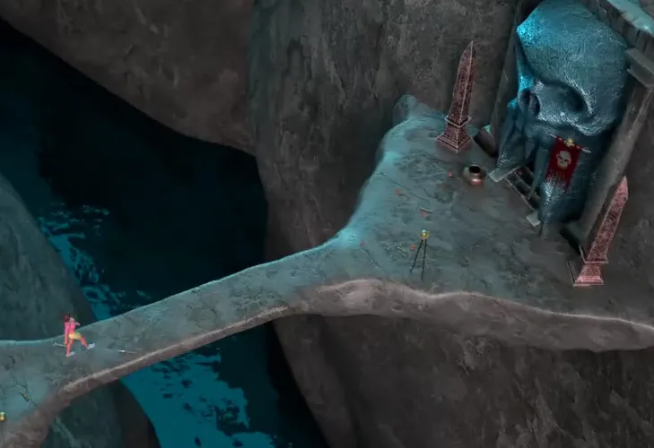 The hidden treasure in ancient ruins