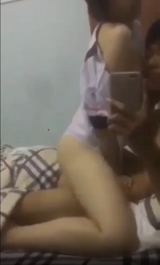 Petite schoolgirl takes control and rides him hard