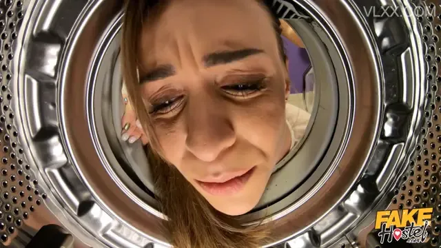 Fucking the roommate who is fixing the washing machine