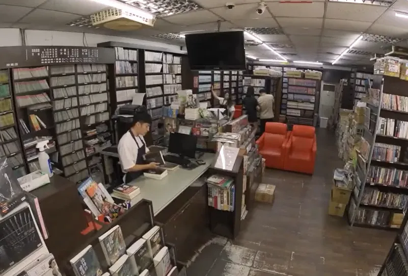 Horny manga shop bullying and seducing to fuck slut