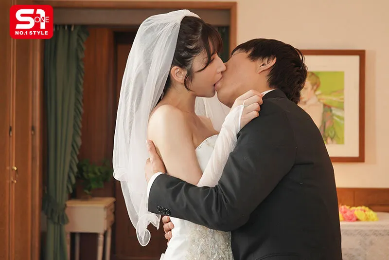 A bride nears her wedding and rather than lovingly having sex with her groom she would rather be playd by a male wedding planner and get her pussy soaking wet - Riri Nanatsumori