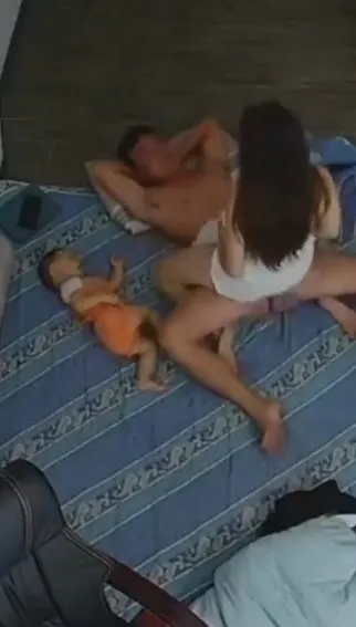 Hot couples wild Sunday and home camera leak