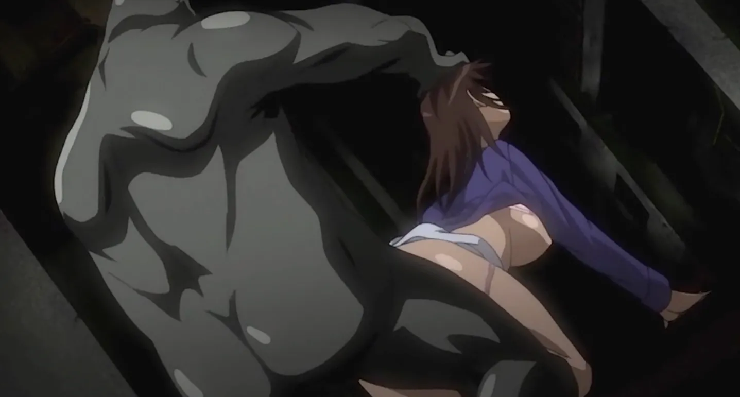 Knight trapped and tortured by monsters