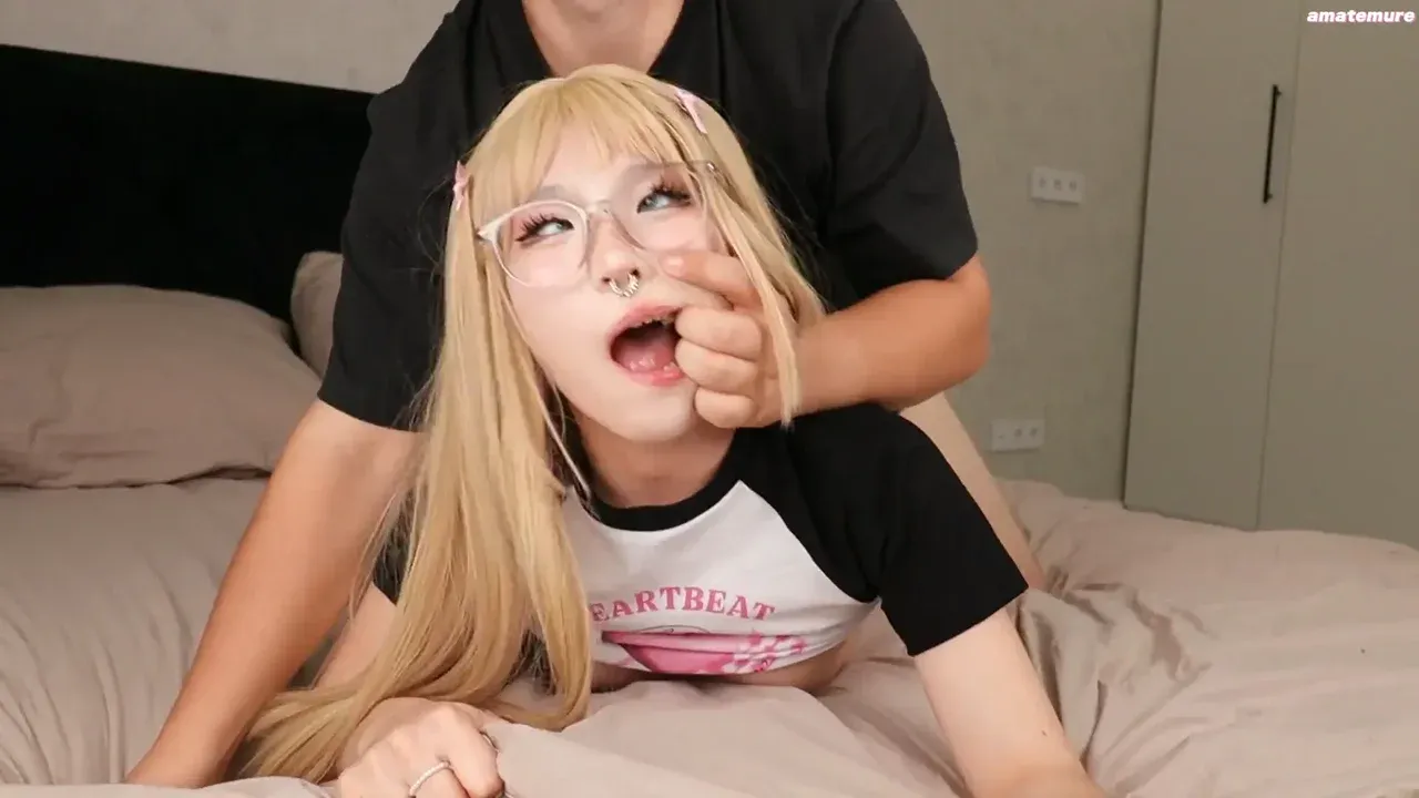 Shy Asian Braces Stepsis Turns Slut - Deepthroat Rough