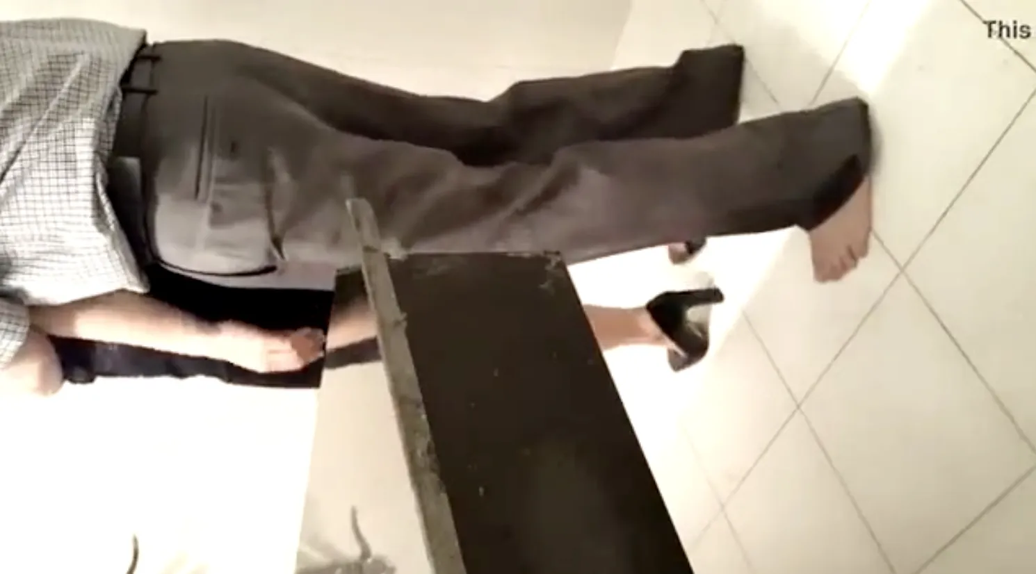 Business Trip Ambush Boss relentlessly claims his submissive employee